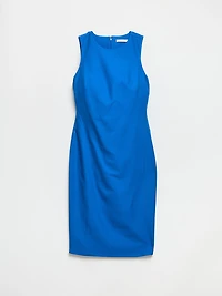 Celeste Pencil Dress Luxe Ponte Directoire Blue