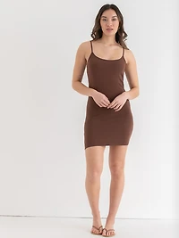 Long Length Strappy Cami Rocky Road