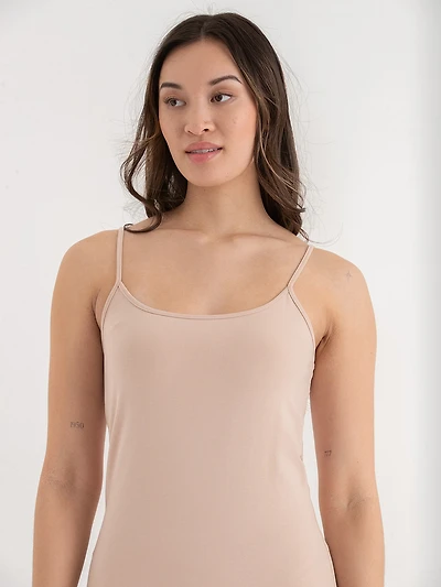 Long Length Strappy Cami Moonlight