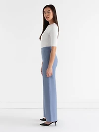 Paulie Trouser Luxe Ponte Fiery Red