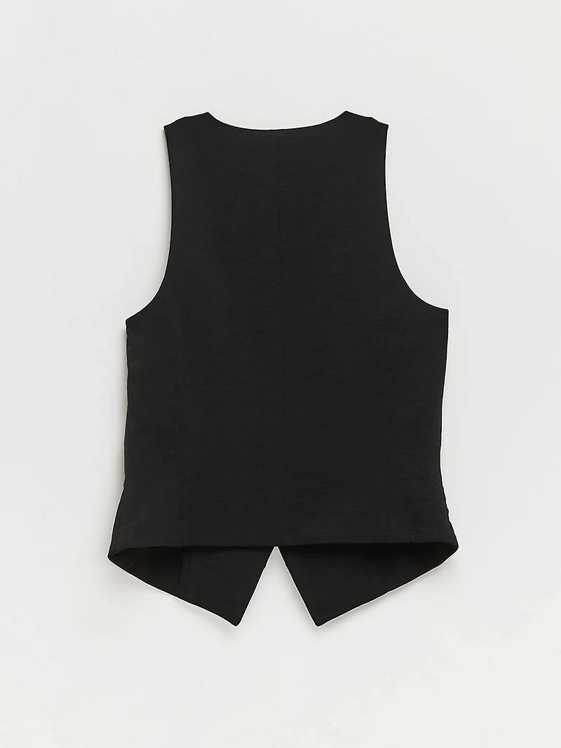 Fitted Vest Black