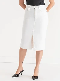 Denim Midi Skirt Sugar Swizzle