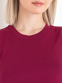 Sleeveless Layering Sweater Tank Beaujolais