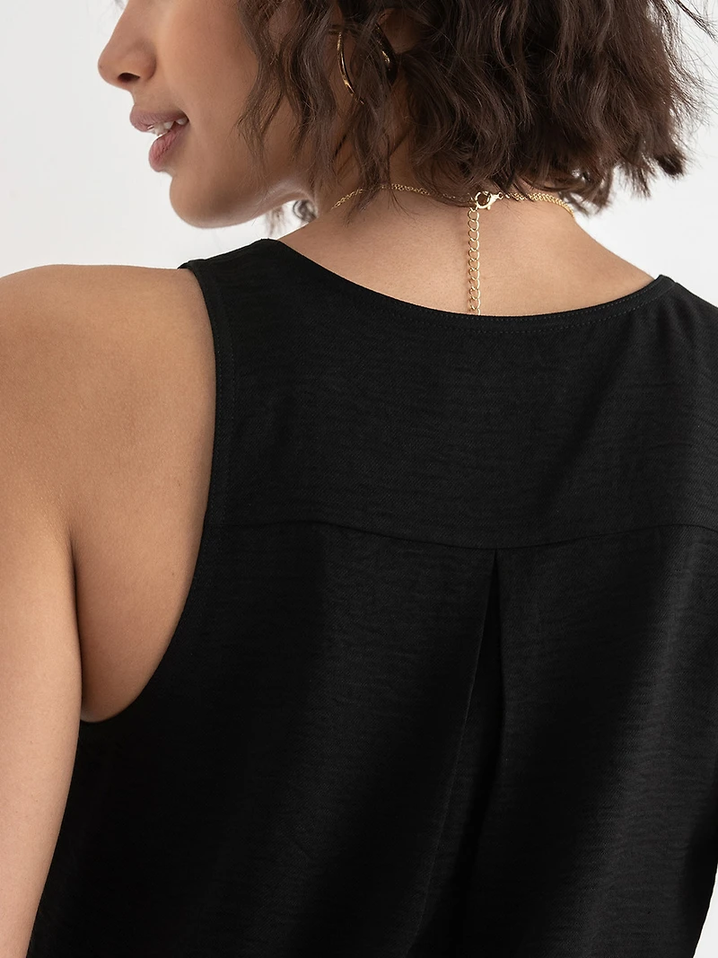 Lyla Essential Textured Tank-Top