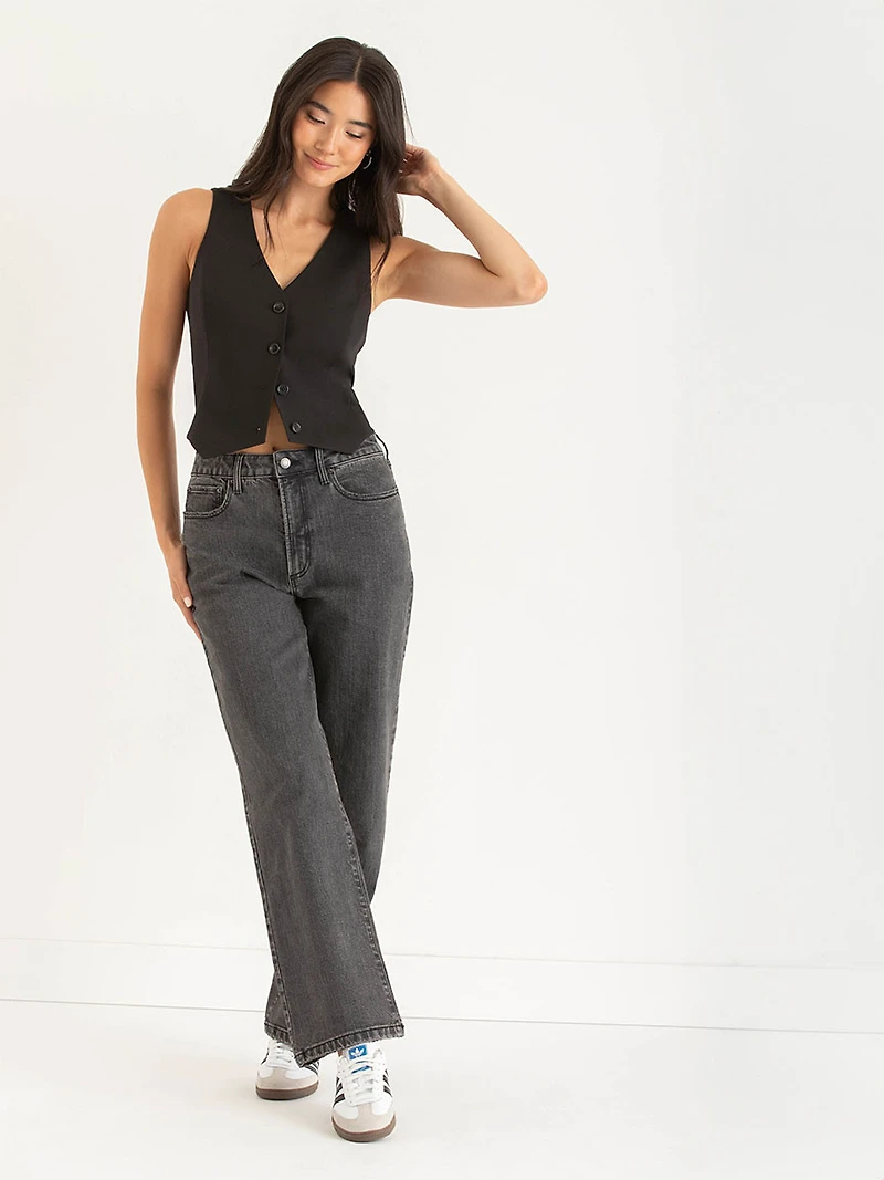 Lucy Straight Jeans Shadow