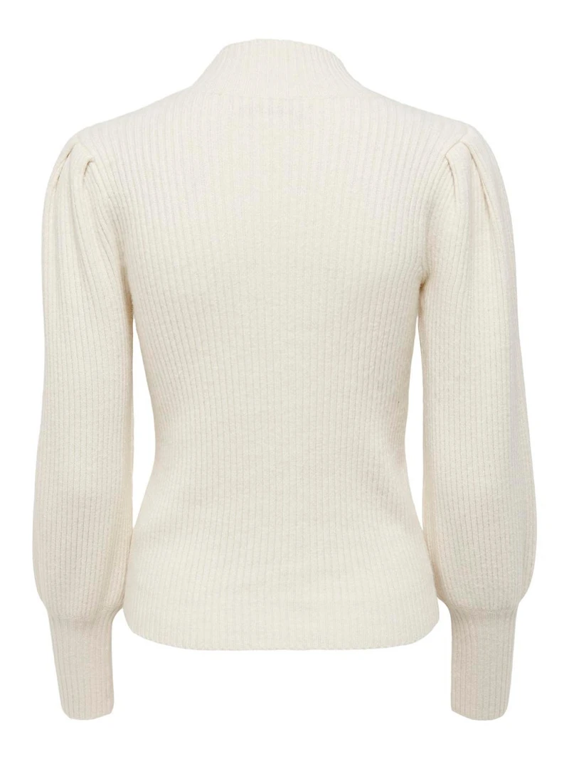 Katia Mock Neck Sweater Whitecap Grey