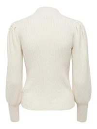 Katia Mock Neck Sweater Whitecap Grey