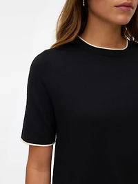 Vero Moda Breeze Pull-Over with Contrast Tipping