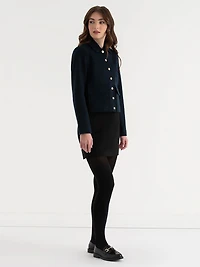 Cropped Felt Jacket Salute