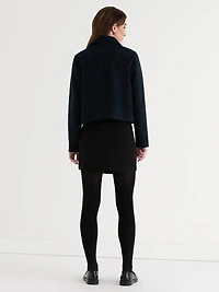 Cropped Felt Jacket Salute