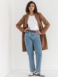 Camel Kennedy Classic Wool Coat