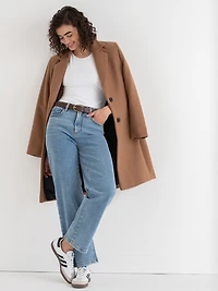 Camel Kennedy Classic Wool Coat