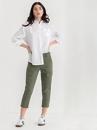 Utility Capri Pant Beetle