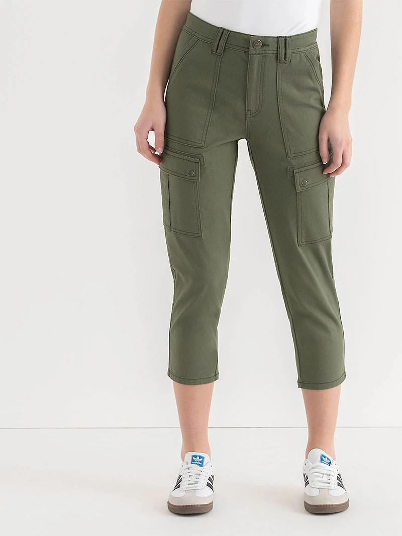Utility Capri Pant Beetle