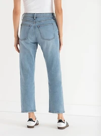 Sloane Straight Ankle Jeans Light Wash