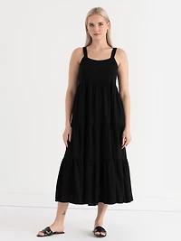 Maxi Tank Dress Black
