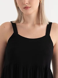 Maxi Tank Dress Black