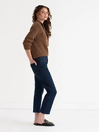 Shaker Stitch Henley Sweater Toasted Coconut