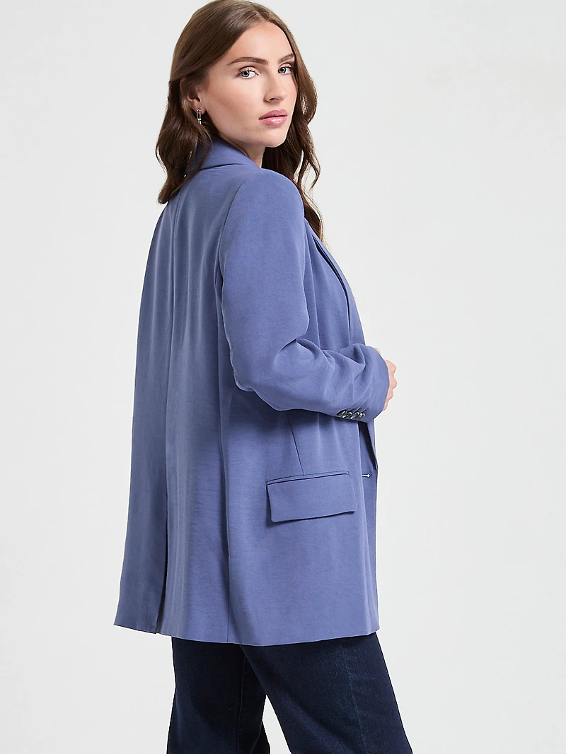 Relaxed Blazer Crown Blue