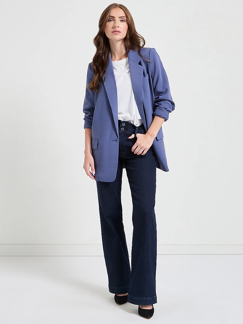 Relaxed Blazer Crown Blue