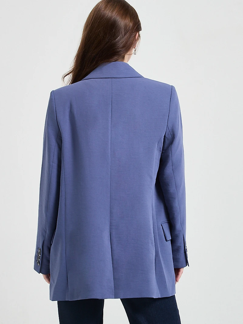 Relaxed Blazer Crown Blue