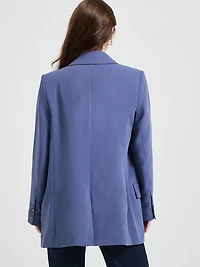 Relaxed Blazer Crown Blue