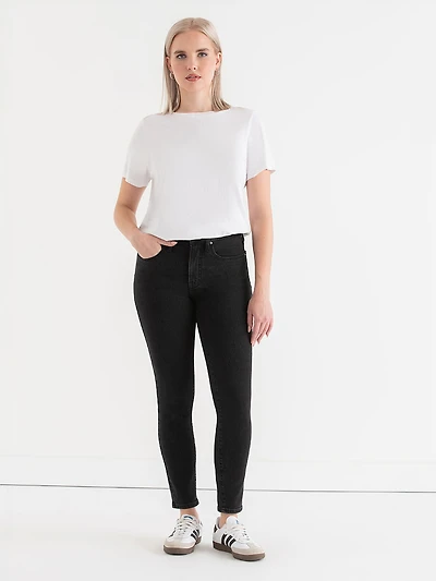 Washed Black Skylar Skinny Jeans
