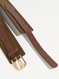 Contrast Wide Belt