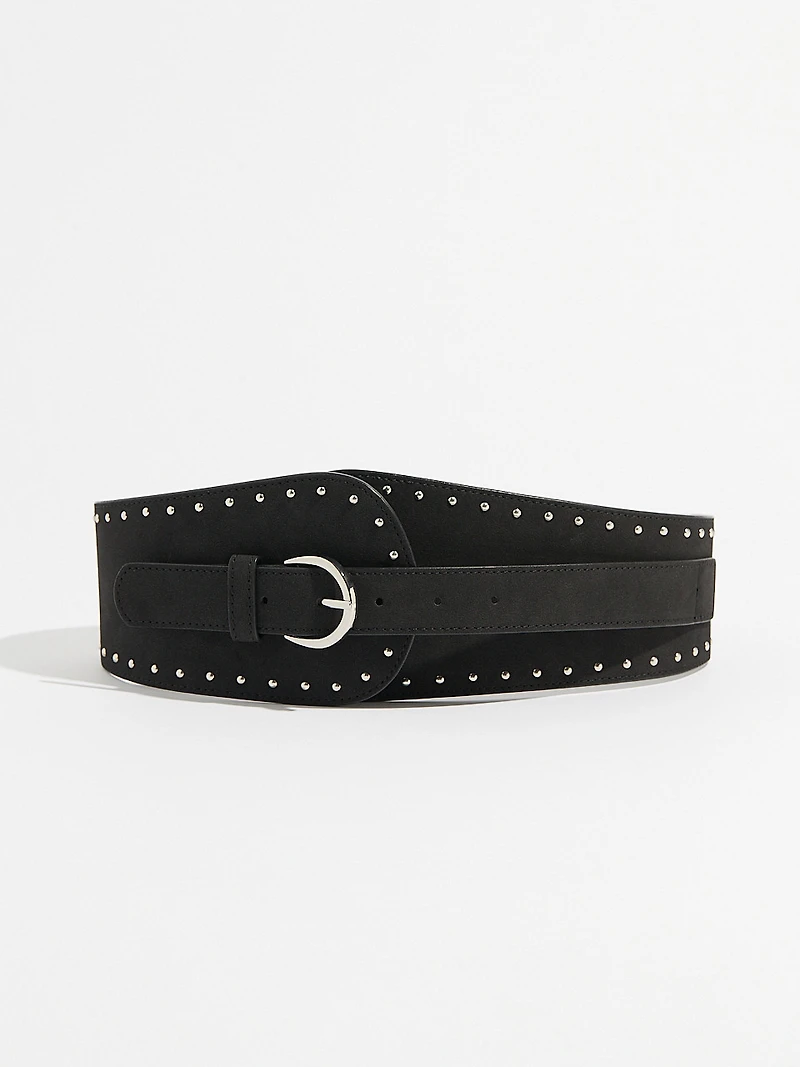Studded-Corset Belt