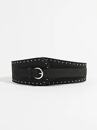Studded-Corset Belt