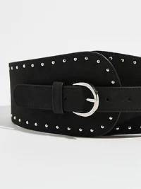 Studded-Corset Belt