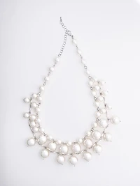 Multi-Pearl Statement Necklace