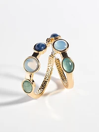 Neutral Multi-Stone Earrings