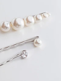 Pearl Trio Hair Pins