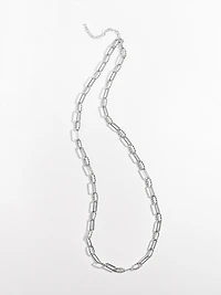 Single Strand Silver Necklace