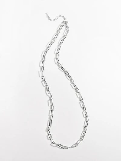 Single Strand Silver Necklace