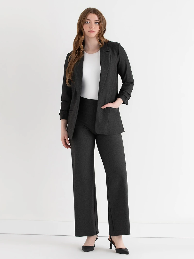 Luxe Manchester Relaxed Blazer Charcoal