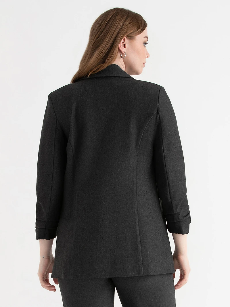Luxe Manchester Relaxed Blazer Charcoal