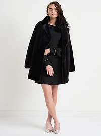 Diamonte Bow A-Line Mini Dress