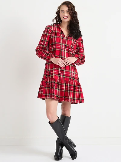 Flounce Mini Dress