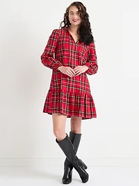 Flounce Mini Dress