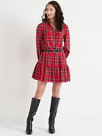 Flounce Mini Dress