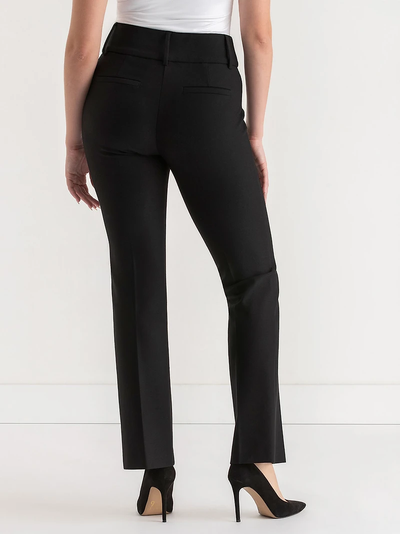 Bradley Bootcut Pant Luxe Ponte Black