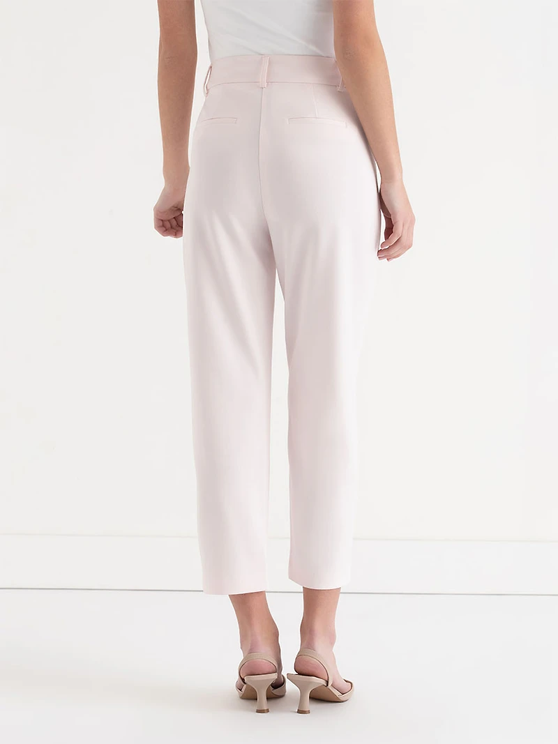 Spencer Straight Crop Pant Barely Pink