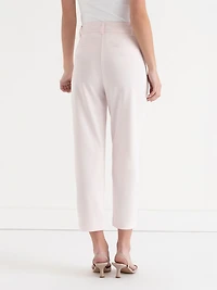 Spencer Straight Crop Pant Barely Pink