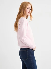 Long-Sleeved Fleece Sweatshirt