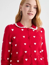 Pan Collar Cardigan