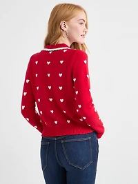 Pan Collar Cardigan