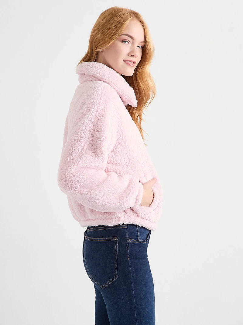 Sherpa Zip Up Jacket