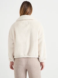 Sherpa Zipper-Front Jacket